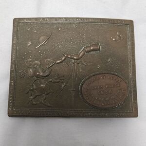 Antique Tiffany & Co Minnie Mouse Belt Buckle Award Of Merit 1933 Mickey Mouse